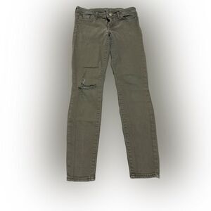 GAP Destructed Legging Skimmer Jeans